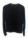 Rag & Bone Size S Black & White Modal & Cotton Long Sleeve Piping Top Black & White / S