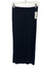Ronny Kobo Size Small Black Viscose Blend Elastic Waist Open Knit Maxi Skirt Black / Small