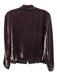 J Crew Size 2P Taupe Brown Rayon & Silk Velvet Flap Pocket Jacket Taupe Brown / 2P