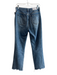Pistola Size 27 Medium Wash Cotton High Ruffle Neck Zip Fly distressed Jeans Medium Wash / 27