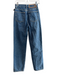 La Ligne Size 24 Medium Wash Cotton High Rise Zip Fly 5 Pocket Jeans Medium Wash / 24