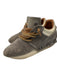 Esse Ut Esse Shoe Size 37 Taupe Beige Leather Upper Suede Fringe Detail Sneakers Taupe Beige / 37