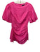 Strut & Bolt Size M Hot pink Polyester Zip Back Puff Sleeve Mini Dress Hot pink / M