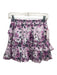 Loveshackfancy Size S Purple, White, Black Cotton & Silk Ruffle Tiers Skirt Purple, White, Black / S