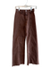 Pistola Size 24 Brown Cotton High Rise Wide Leg Zip Up Back Pocket Jeans Brown / 24