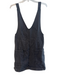 We The Free Size XS Grey Cotton V Neck Denim adustable straps Dress Grey / XS