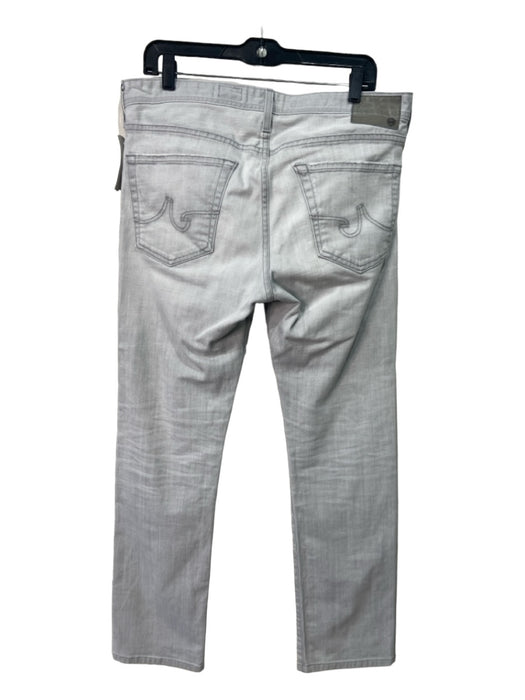 AG Size 33 Light Gray Cotton Zip Fly Men's Pants 33
