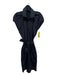 Boss Hugo Boss Size 6 Black Button Down Belted pocket Midi Dress Black / 6