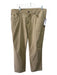 Polo Size 34 Tan Cotton Blend Solid Khakis Men's Pants 34