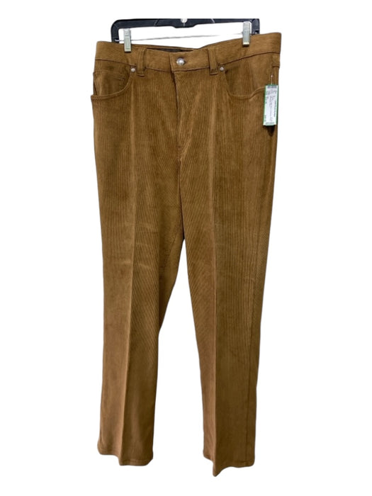 Hiltl Size Est 36 Tan Cotton Blend Cordouroy Khakis Men's Pants Est 36