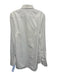 Ermenegildo Zegna Size 17 White Cotton Solid Button Down Men's Long Sleeve Shirt White / 17