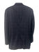 Ermenegildo Zegna Navy Blue Wool Plaid 2 Button Men's Blazer Navy Blue / 52R