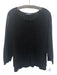 Badgley Mischka Size S White Polyester Floral Lace Overlay Ribbed Hem Sweater White / S