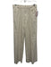 Banana Republic Size 27 Cream Beige Linen Blend High Waist Hook & Zip Fly Pants Cream Beige / 27