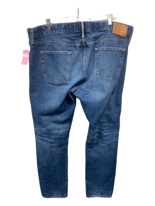 AG Size 40 Medium Light Wash Cotton Solid Selvedge Jean Men's Pants 40