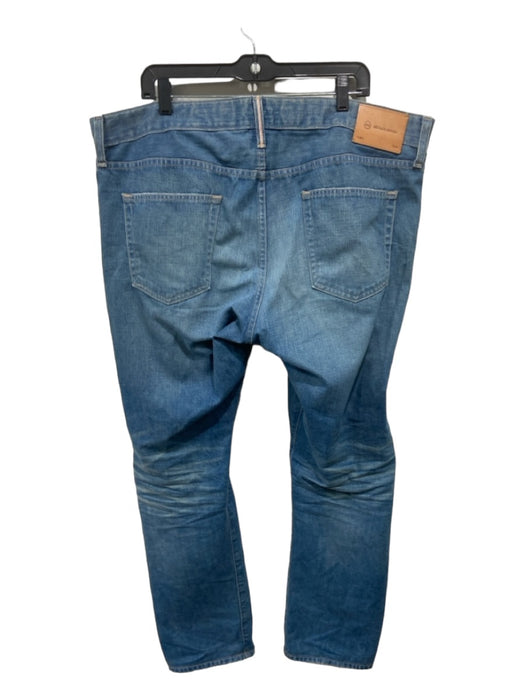 AG Size 40 Light Wash Cotton Solid Selvedge Jean Men's Pants 40