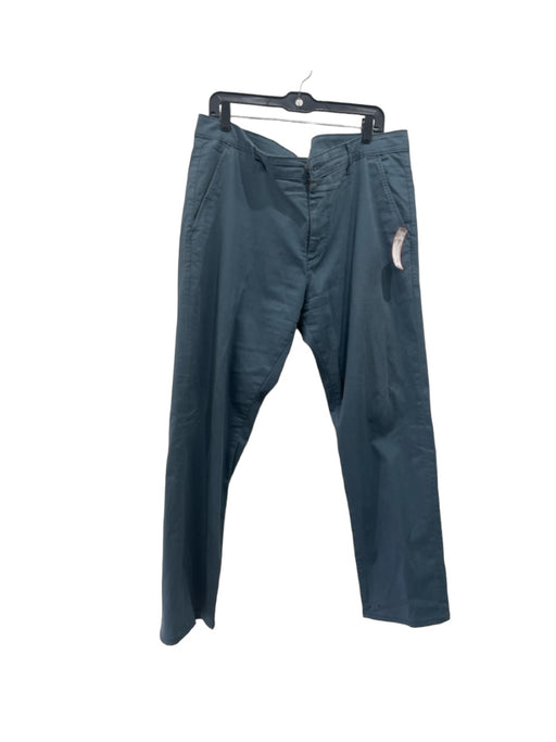 AG Size 38R Blue Cotton Solid Zip Fly Men's Pants 38R