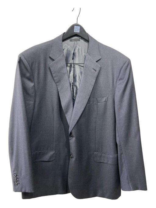 Brioni Dark Gray Wool Blend Solid 2 Button Men's Suit 50