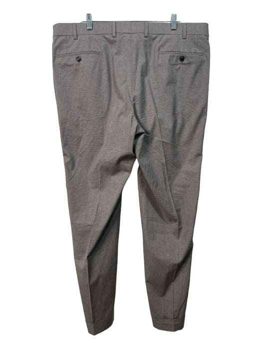 Hiltl Size 38 Light Brown Wool Blend Solid Cuffed Dress Men's Pants 38