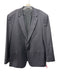 Brioni Navy Wool Blend Solid 2 Button Men's Blazer 50