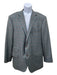 Hickey Freeman Green & Blue Plaid Wool Men's Blazer 49