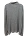 Faherty Size XXL Light Gray Cotton Blend Solid Quarter Zip Long Sleeve Shirt XXL