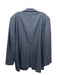 Hickey Freeman Blue Wool Plaid 2 Button Men's Blazer Blue / Est 48