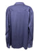 Rye 51 Size XL Blue Cotton Blend Solid Button Up Spread Collar Long Sleeve Shirt Blue / XL
