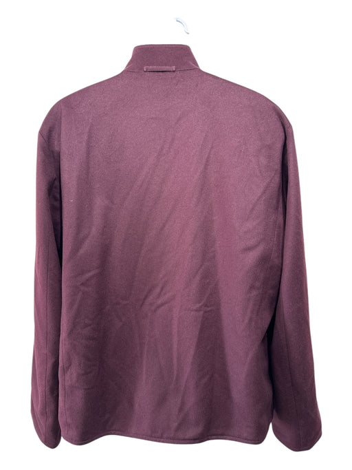Kired Size 54 Red Cashmere Reversible Zip Up Men's Jacket Red / 54