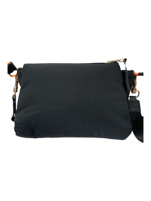 P.E Nation Black, Orange & Gold Polyester padded Logo Adjustable Strap Bag Black, Orange & Gold / M