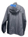 The North Face Size XL Gray & Blue Synthetic Solid Windbreaker Zip Up Jacket Gray & Blue / XL