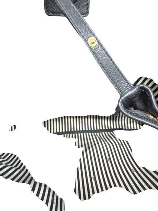 L.A.M.B. Taupe, Yellow, Black Coated Canvas Leather trim Chain Print Tote Bag Taupe, Yellow, Black / Medium