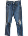 Agolde Size 25 Light Wash Cotton Blend Butterfly High Rise distressed Jeans Light Wash / 25