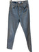 RE/DONE Size 26 Light Wash Cotton Blend High Rise Straight Leg 5 Pocket Jeans Light Wash / 26