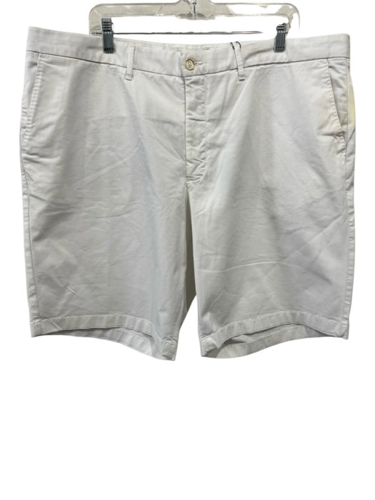 Robert Graham NWT Size 40 White Cotton Solid Men's Shorts White / 40