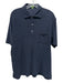 Sid Mashburn Size XL Blue Terry Solid Polo Men's Short Sleeve Blue / XL