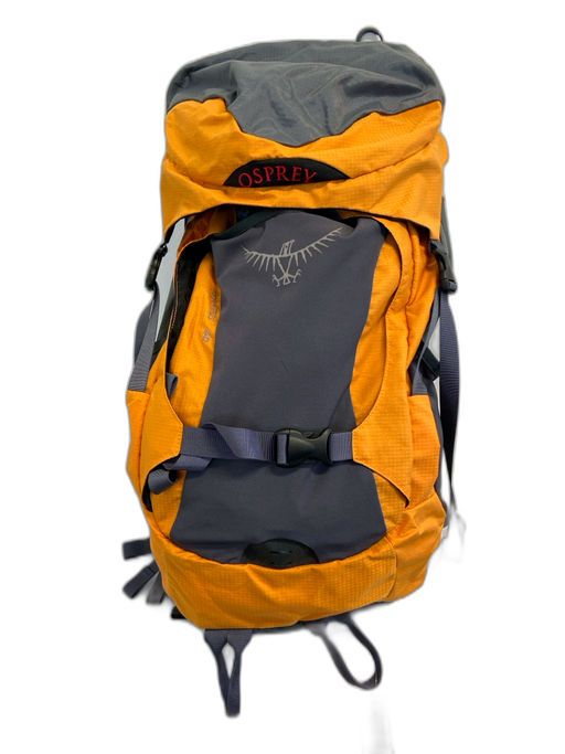 Osprey Gray & Orange Synthetic Two Tone Hiking Men's Backpack Gray & Orange