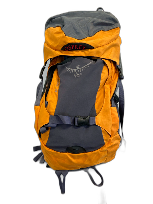 Osprey Gray & Orange Synthetic Two Tone Hiking Men's Backpack Gray & Orange