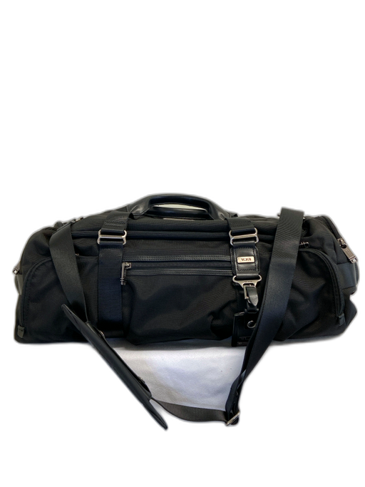 Tumi Black Canvas Solid Duffle Men's Bag Black