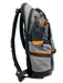 Tumi Gray & Orange Synthetic Canvas Backpack Men's Bag Gray & Orange
