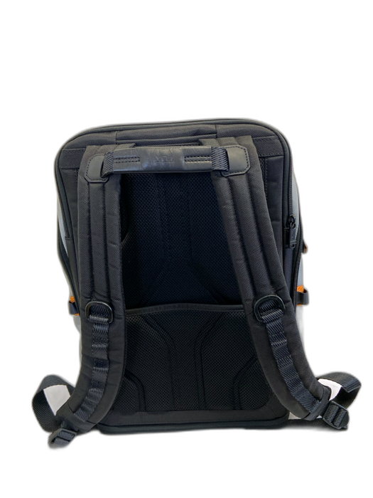 Tumi Gray & Orange Synthetic Canvas Backpack Men's Bag Gray & Orange