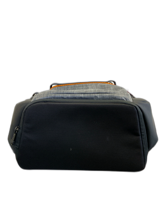 Tumi Gray & Orange Synthetic Canvas Backpack Men's Bag Gray & Orange