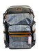 Tumi Gray & Orange Synthetic Canvas Backpack Men's Bag Gray & Orange