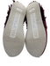 Esse Ut Esse Shoe Size 37 red, tan, white Suede Lace Up Fringe Sneakers red, tan, white / 37