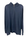 Peter Millar Size XL Navy Blue Cotton Solid Quarter Zip Men's Long Sleeve Shirt Navy Blue / XL