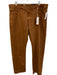 AG NWT Size 38 Brown Cotton Solid Men's Pants Brown / 38