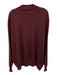 Peter Millar Size XXL Purple Wool Solid Quarter Zip Men's Long Sleeve Shirt Purple / XXL