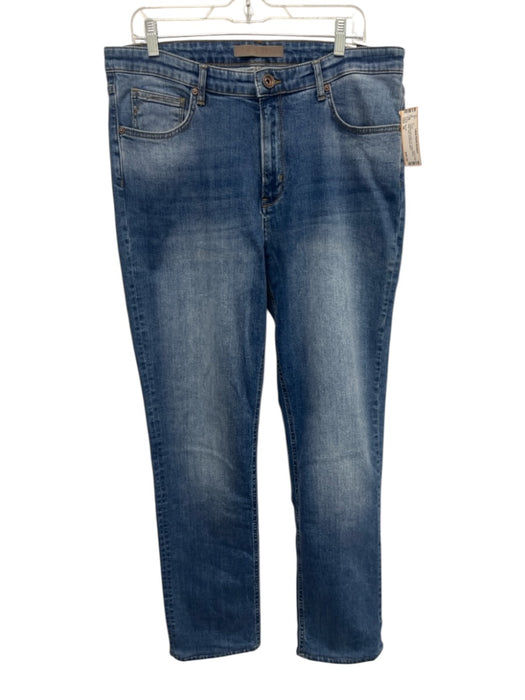 Rye 51 Size 36 medium dark wash Cotton Blend Solid Jean Men's Pants medium dark wash / 36