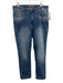 Rye 51 Size 36 medium dark wash Cotton Blend Solid Jean Men's Pants medium dark wash / 36