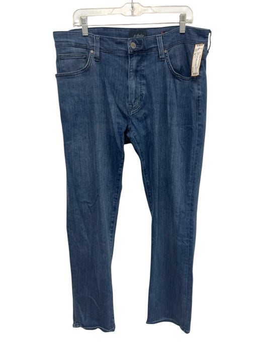 34 Heritage Size 36 medium dark wash Cotton Blend Solid Jean Men's Pants medium dark wash / 36